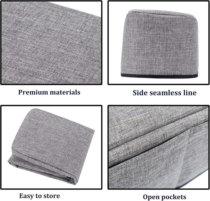 TRO&HOM Dust Cover Compatible with Cricut Maker 4, Explore 4,Cricut Maker 3,Cricut Maker, Explore 3, Explore Air 2, Machine Cover with Pockets for Cricut Accessories Suppliers Tools - Image 4